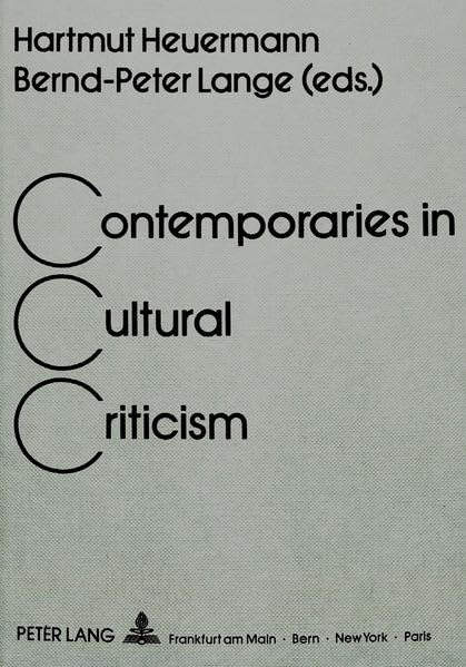 Contemporaries in Cultural Criticism