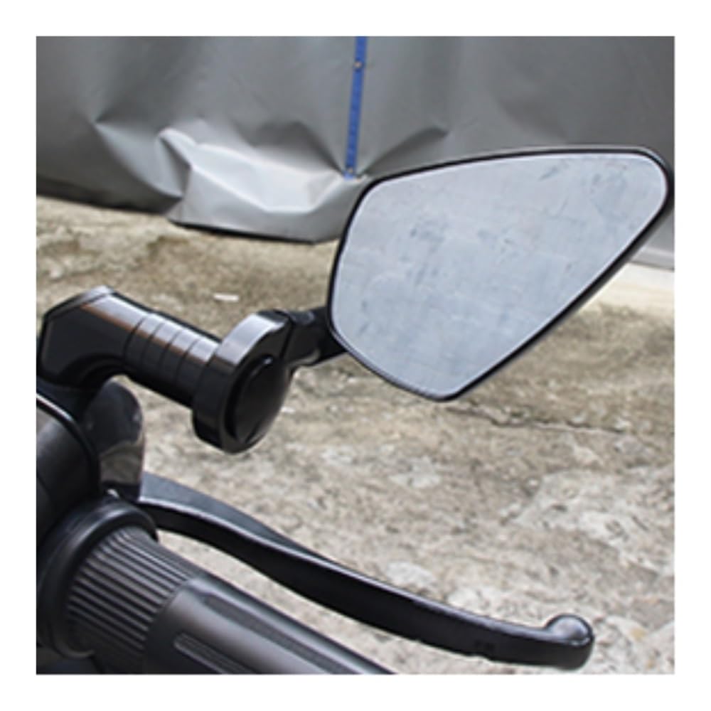 Espejo Enduro para Espejos De Motocicleta para Cafe Racer Manillar 7/8 "(22mm) Extremo De Visión Trasera del Manillar(Color6)