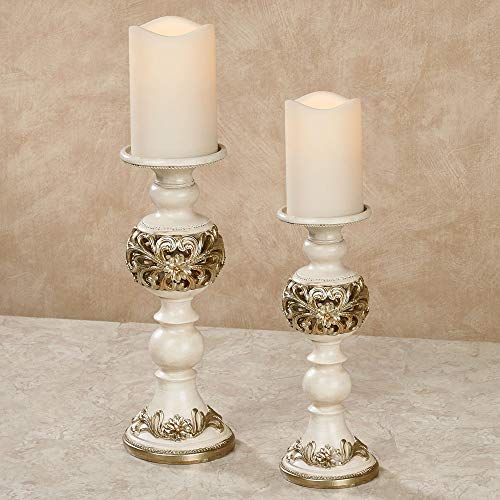 Touch Of Class Abimbola Candleholders Ivory Set Of Two cover