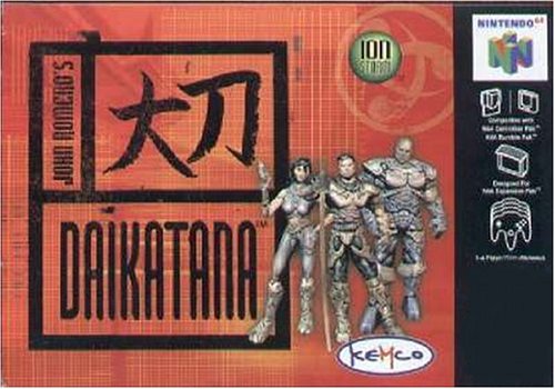 Jeu Daikatana Nintendo 64 PAL pour console N64 rétro européenne