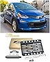 Extreme Online Store Replacement for 2017-Present Chevrolet Bolt EV Bolt-EV | EOS Plate Version 1 Front Bumper Tow Hook License Plate Relocator Mount Bracket Tow-418 (Mid Size)