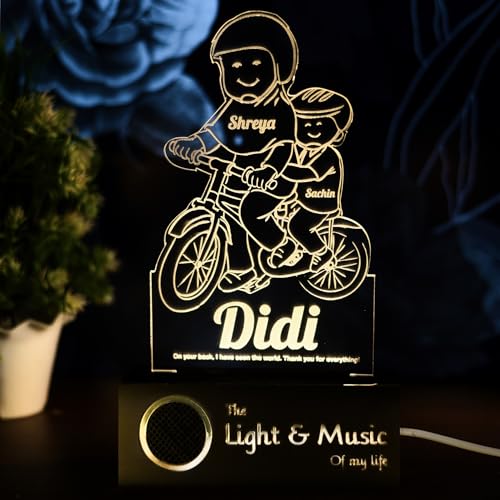 ZOCI VOCI Rakhi Gift for Brother and Sister Or Siblings Acrylic P...