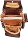 Occidental Leather 4 Pouch Pro Fastener Bag - 10 Pockets & Tool Holders - Made in USA