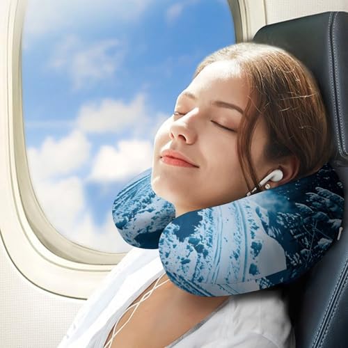 Almohada U de Espuma viscoelástica 30x25 cm Cervical miniatura 3
