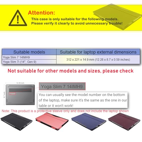 Funda para Laptop Lenovo Yoga Slim 7 de 14 pulgadas miniatura 2
