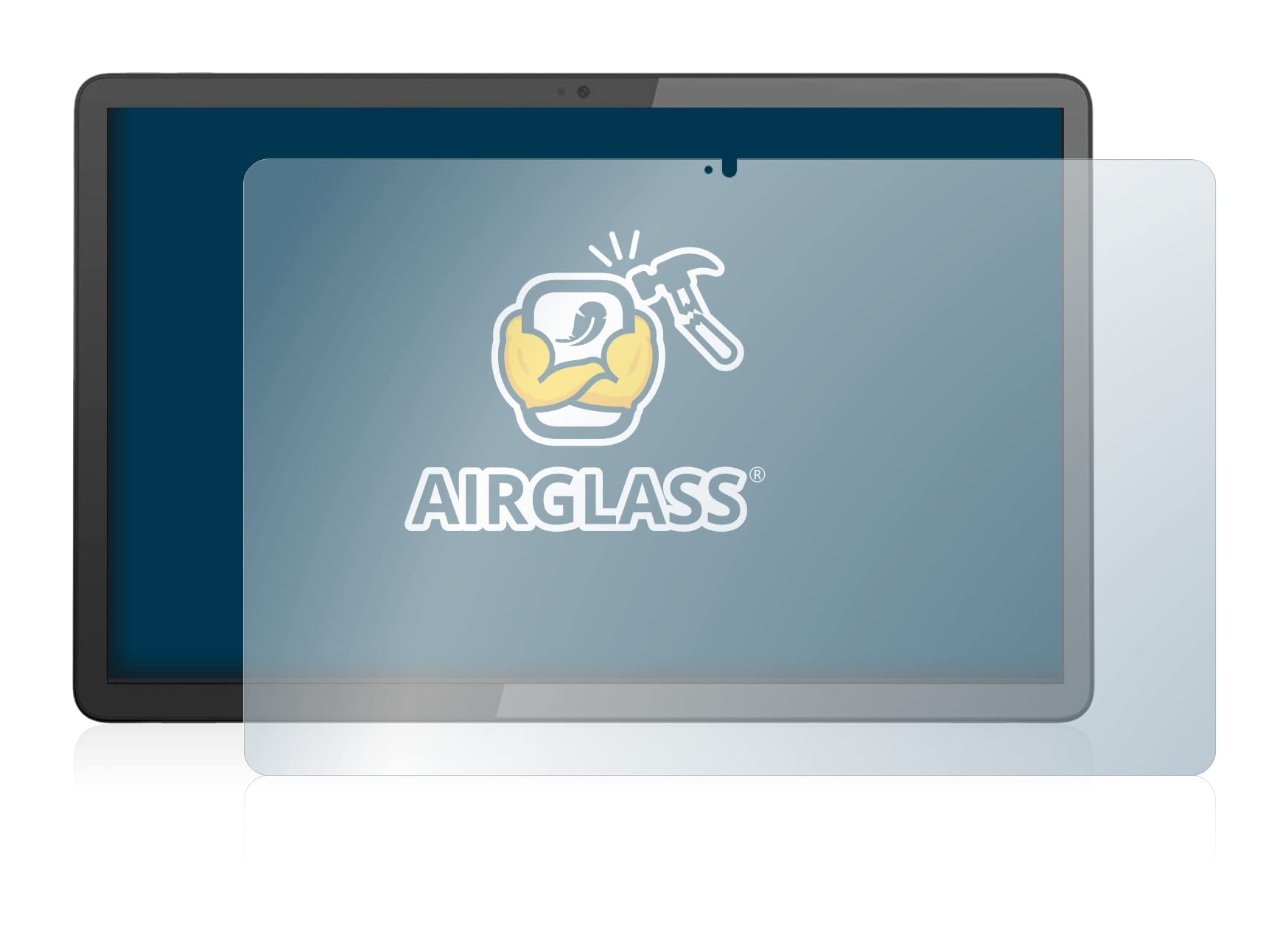 brotectGlass Screen Protector Film compatible with Lenovo IdeaPad duet 3 Chromebook 11" - Glass-Foil Protection [Scratch Resistant]