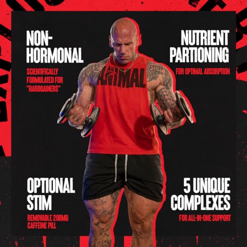 Animal M-Stak - Non-Hormonal Hard Gainers Muscle Building Stack with Energy Complex - 21 Count - Image 3