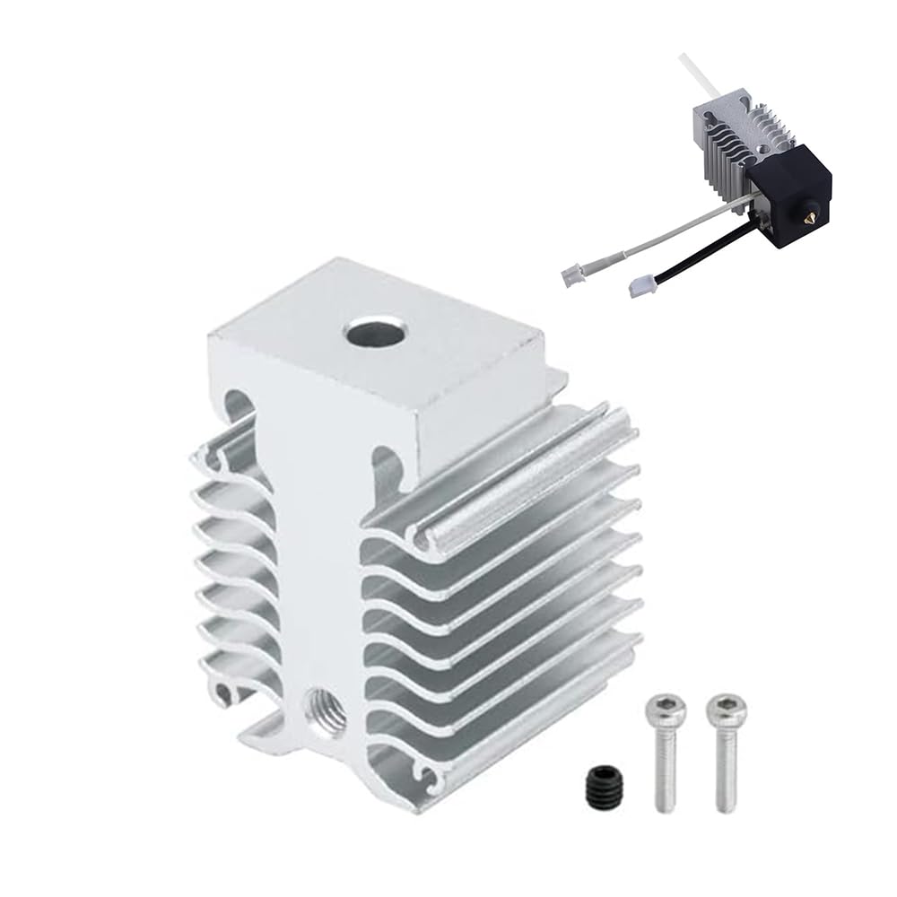 for Creality Ender 3 V3 Se/KE Aluminum Heat Sink All Metal Radiator Heat Dissipation Block,Fast Cooling Block for Creality Series Hotend Replacement Parts (1)-picture-14