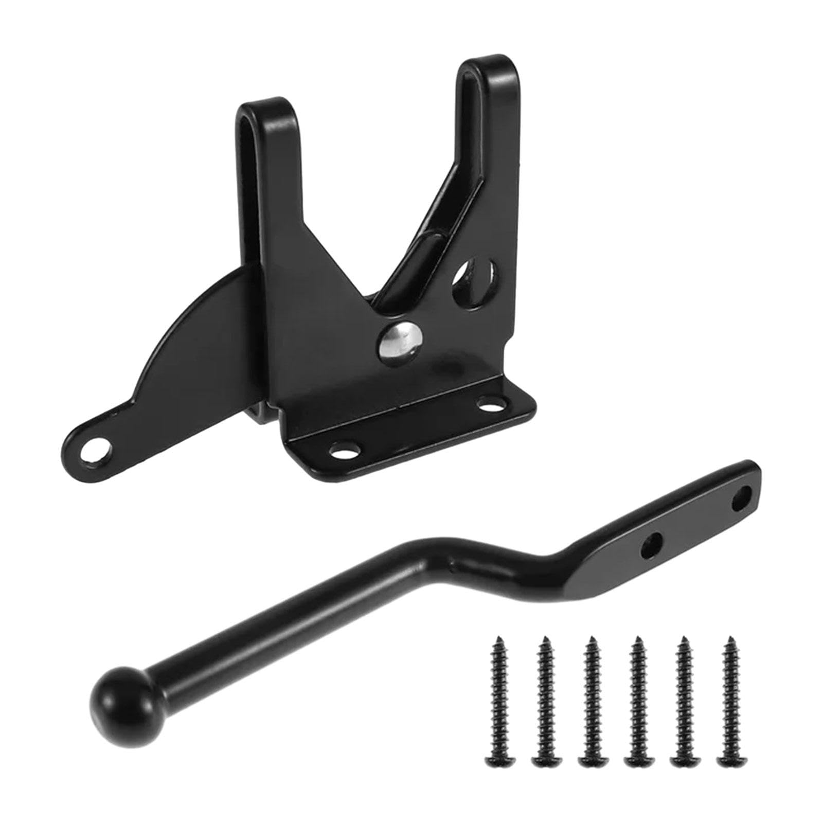 Merishopp Fence Gate Lock Metal for Barn Doors Front Entrance Door Outdoor Garden Door | Home & Garden | Home Improvement | Building & Hardware | Doors & Door Hardware | Other Door Hardware-image-14