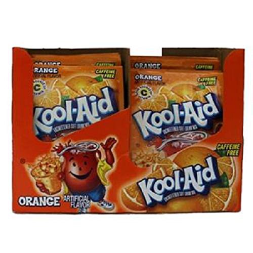 Kool-Aid, Orange Packets, Count 48 (0.13-oz) - Grocery / Grab Var...