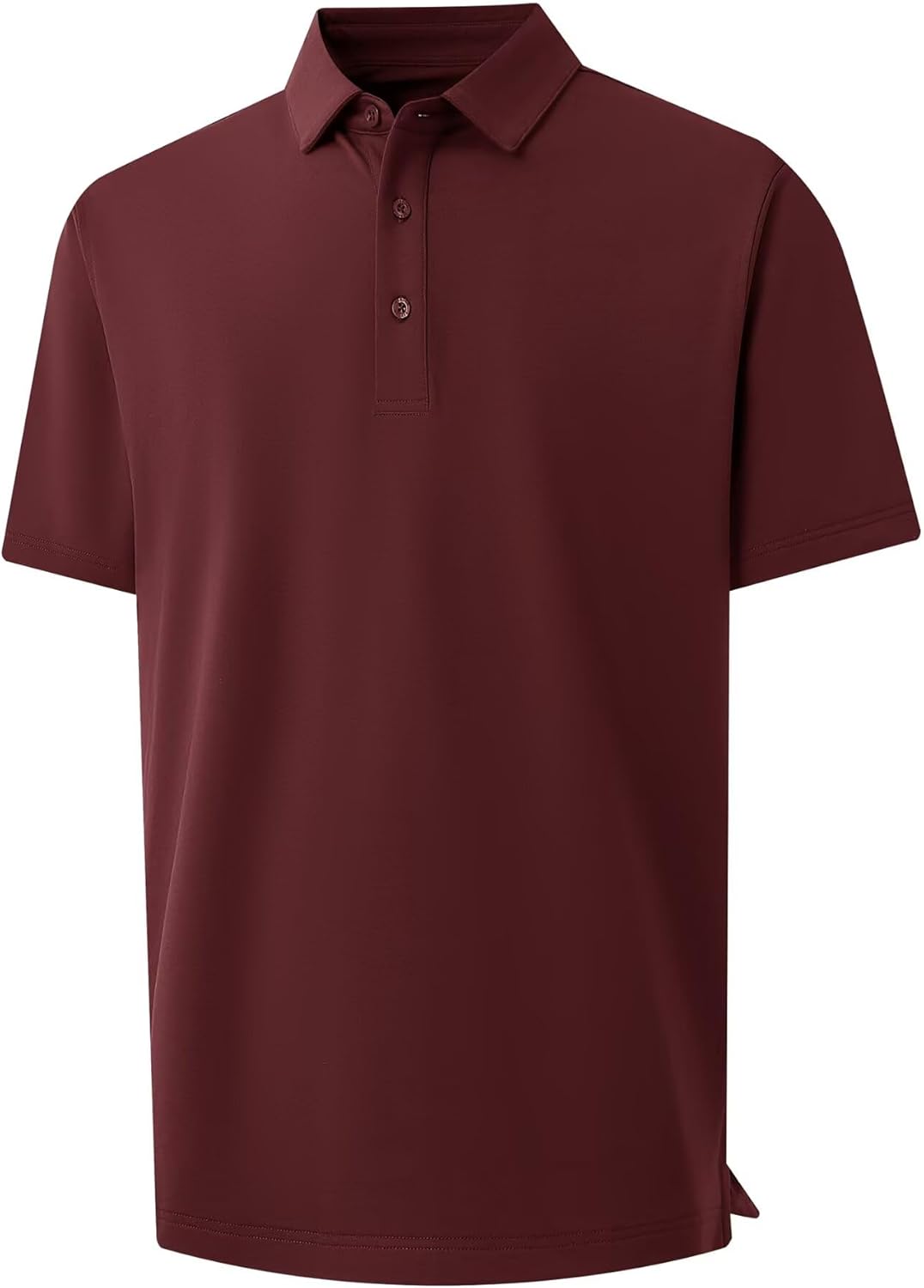 VEBOON Polo Shirts for Men Cotton Blend Moisture-Wicking Lightweight Performance Collared Mens Polo Shirts Shorts Sleeve