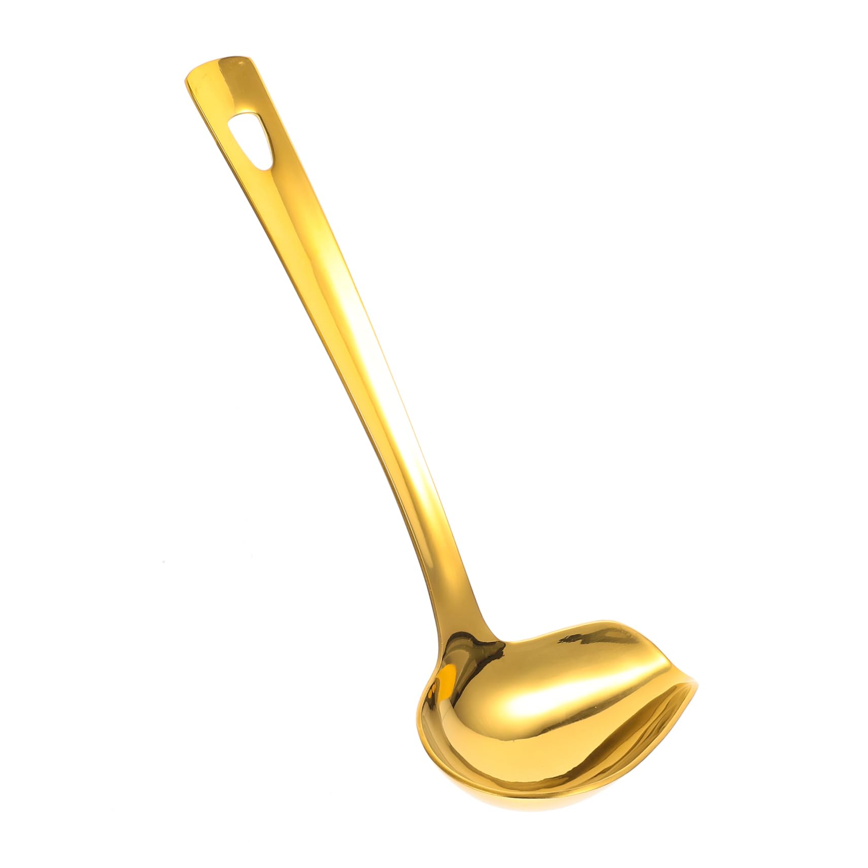 Cabilock Stainless Steel Gravy Ladle Kitchen Dressing Spoon for Sauces and Dressings Sleek Finish Kitchen Tool for Serving and Cooking