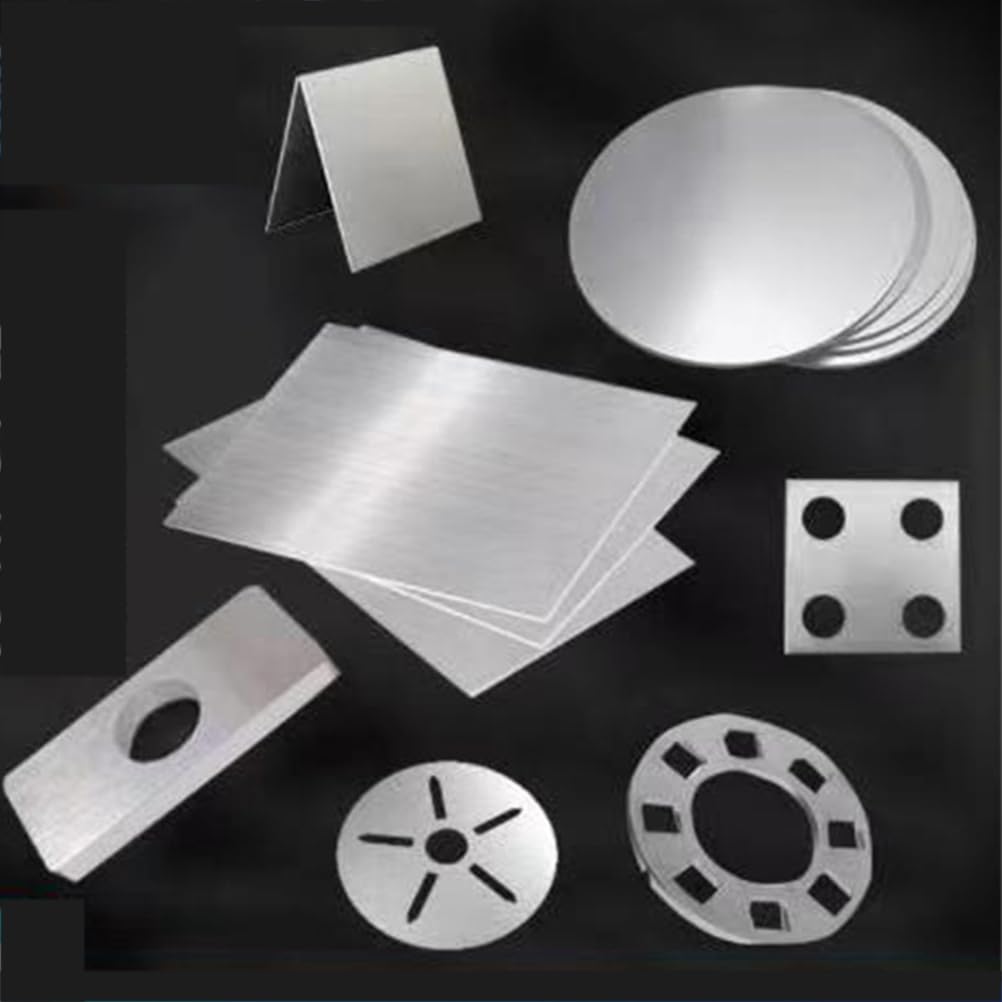 Chapa Acero Inoxidable para Aplicaciones Industriales y Creativas,200mmx200mmx2mm(1pcs)