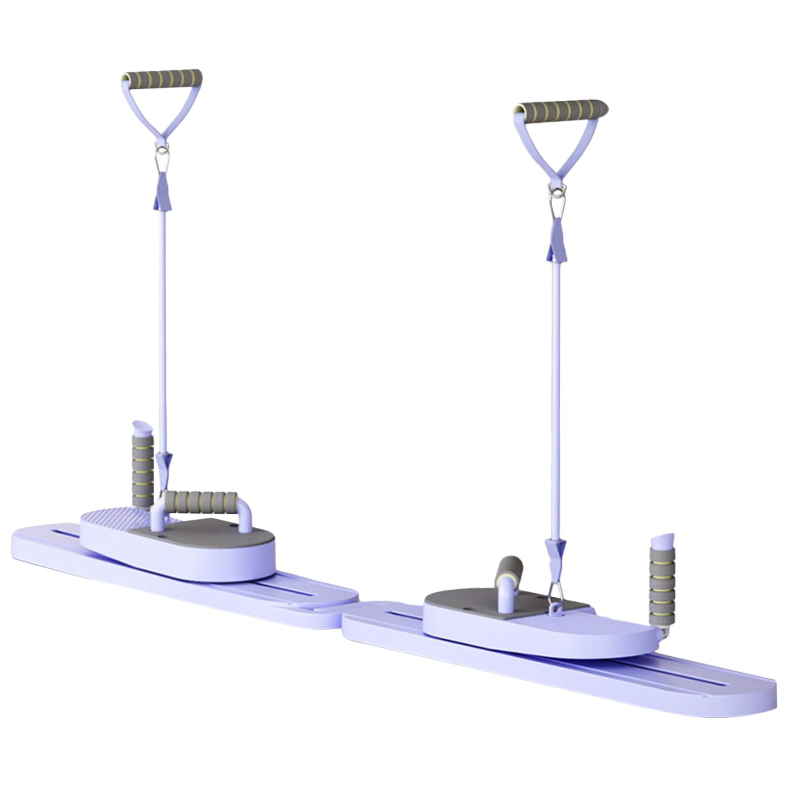 Macchina Pilates per Allenamento a Casa Macchina Addominale Split | Reformer Pilates Portatile Attrezzo Fitness Multifunzione Allenamento Gambe Braccia Palestra Lavo