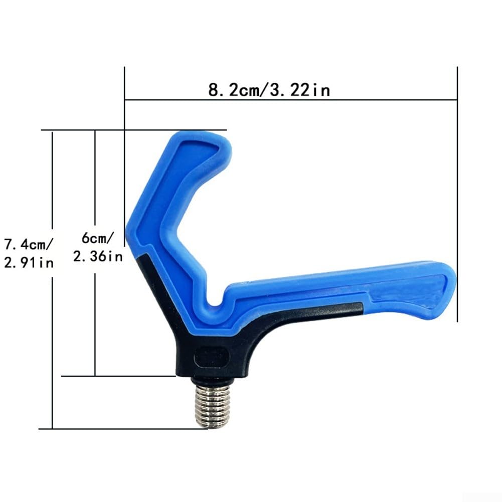 Soporte para caña de pescar con rosca de 3/8, equipo esencial para pesca de carpas