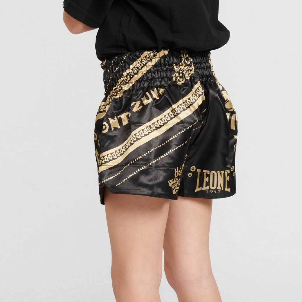 Leone 1947 - Pantaloncini Boxe, Pantaloncini Kick-Thai Jr. Unisex - Bambini e Ragazzi