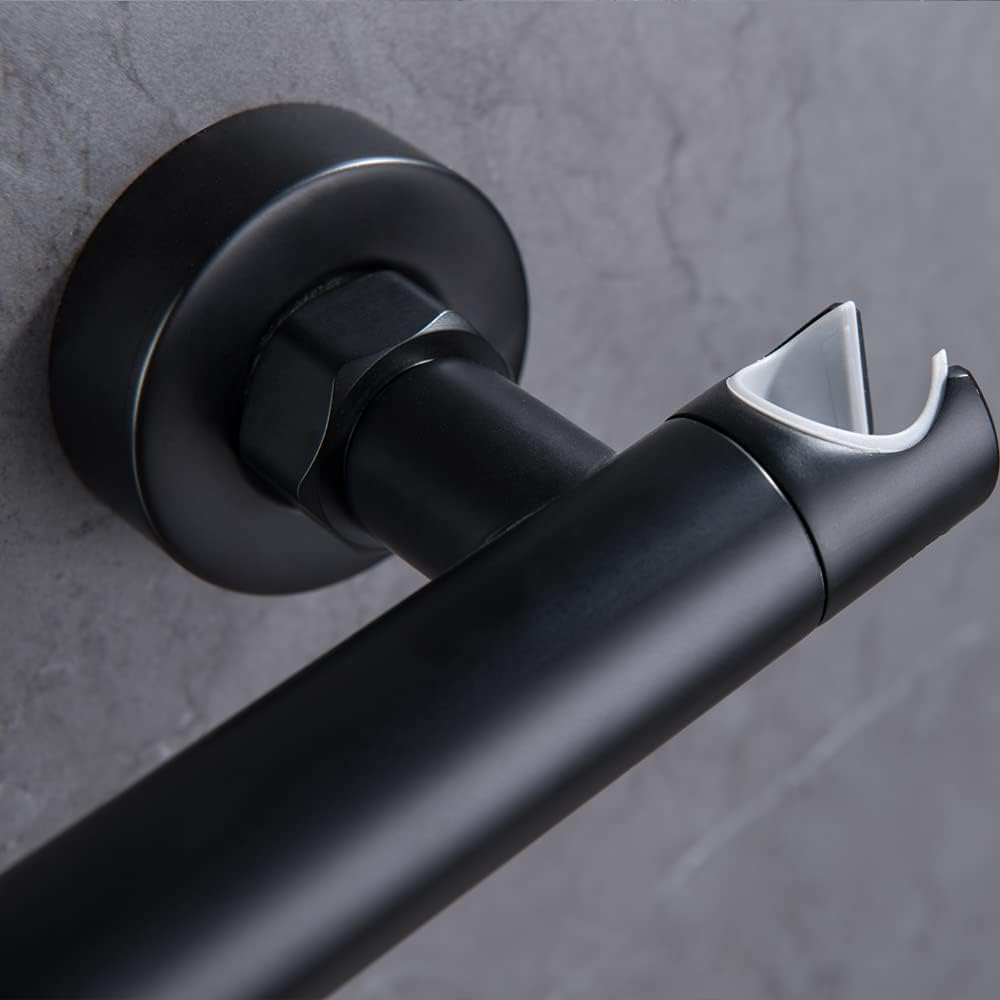 Handheld Bidet Toilet Sprayer Black, Wall Mount Bathroom Sprayer Attachment Kit for Toilet Wash, Baby Diaper Cloth Cleaning, Cleaner