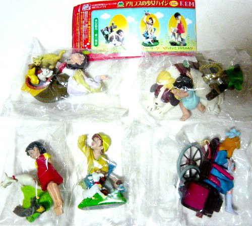 Amazon | K&M ミニヴィネットシリーズ アルプスの少女ハイジ 全5種