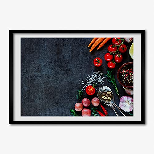 Cadre MDF 70x50 cm Tulup pour photo et affiche en bois moderne