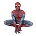 XNheadPS Disfraz Spiderman Asombroso Negro Trajes Juego cumpleaños Traje Halloween Juego rol película Disfraz Mono Spandex Traje Licra Mameluco de Navidad, Adult 3XL 180~185cm