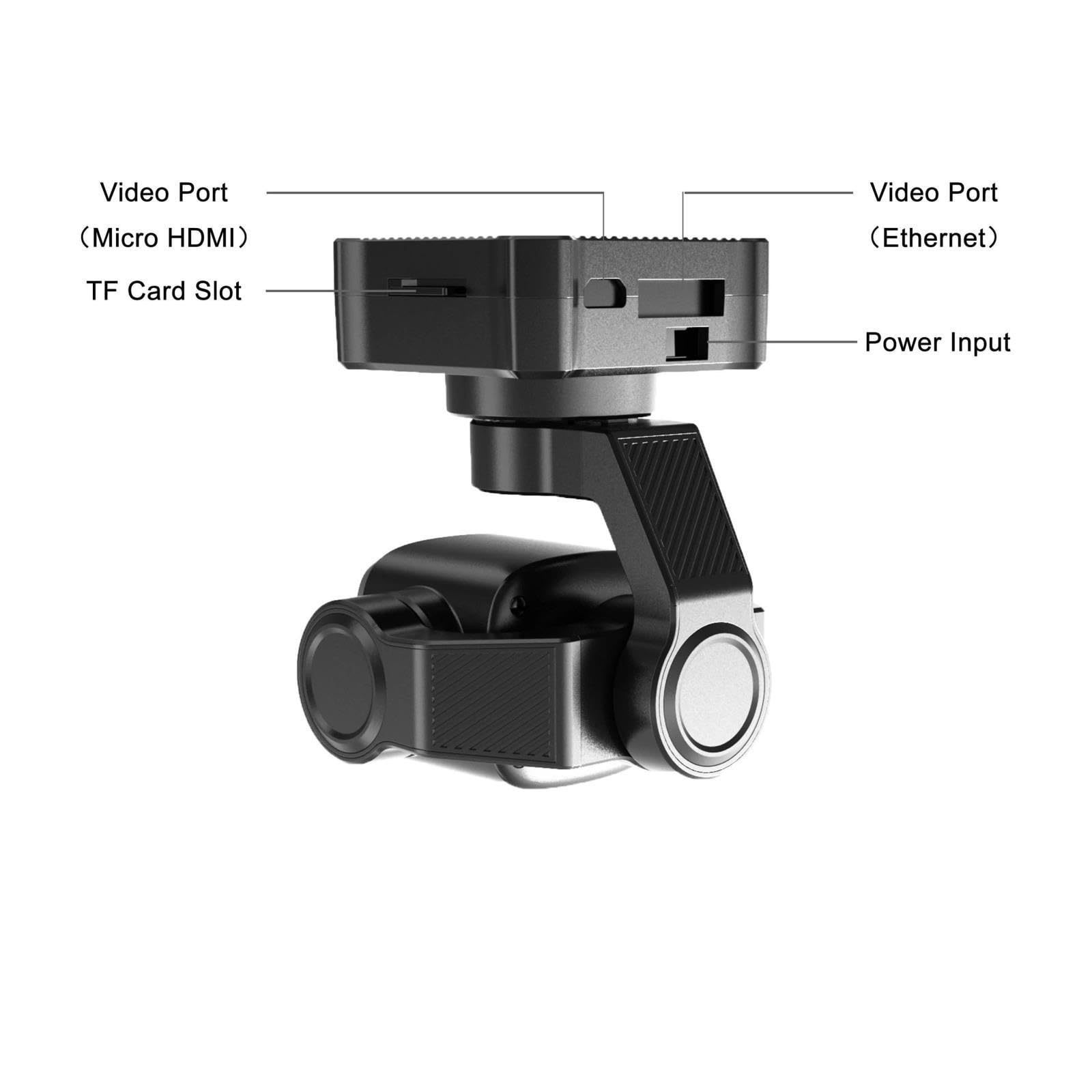 Generic A8 mini 4K Gimbal-Kamera, kompatibel mit NCZOBOE