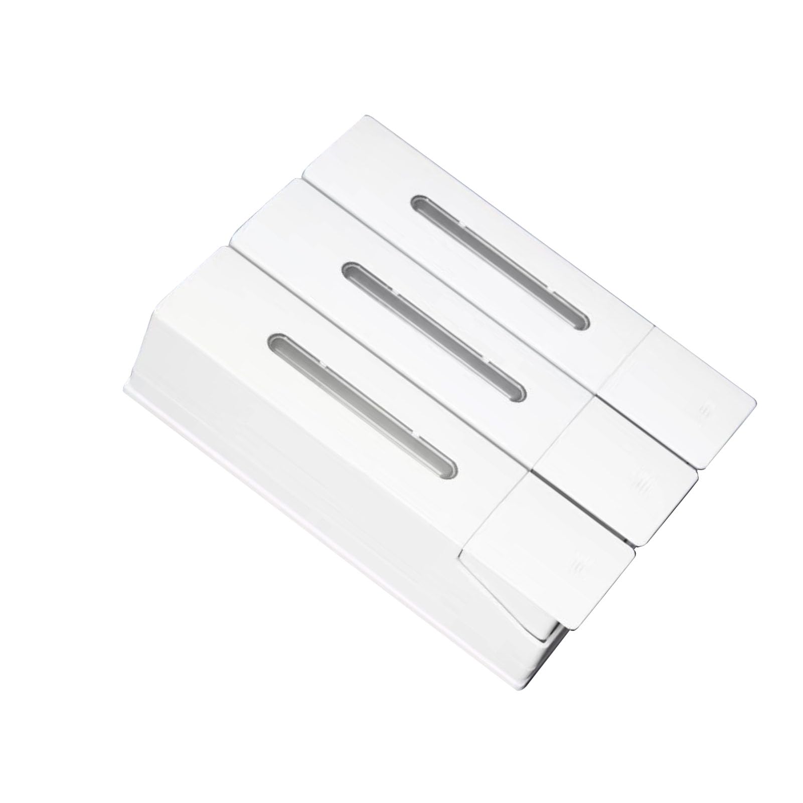 CHICIRIS Doccia Dispenser Sapone con Grande capacità (White Triple Head)