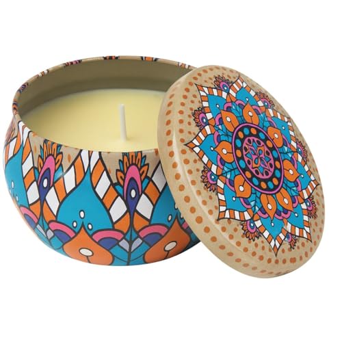 Vela Aromática de Flor de Laranjeira 130g – Cera de Coco, Artesan...