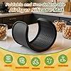 Ninipie Ninja AF400EUCP AF500EU AF500EUCP AF451EU/DZ401 Varmluftsfritös Tillbehör för Ninja Foodi Max Dual Zone 9,5 L-10,4 L, Air Fryer Silikonförvaringshylla Multifunktionell Silikonmatta #4