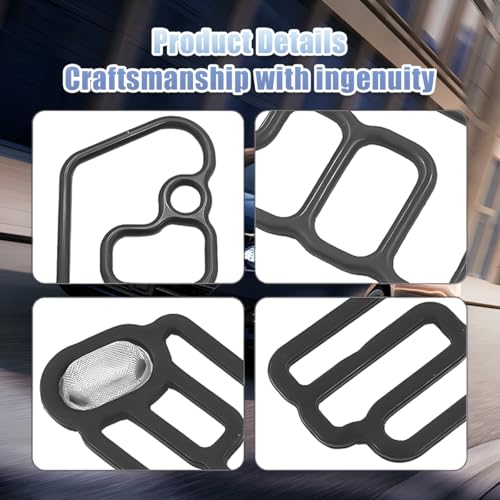 Image of HZEL Car Cylinder Solenoid Valve Gasket Kit, 2PCS OEM# 15815-R70-A00 15845-R70-A00 Replacement, Automotive Interior Accessories, Compatible with RDX 2013-2015, Odyssey 2008-2016