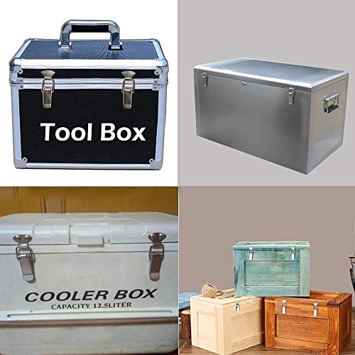 Chiusura a leva, 12 pezzi in acciaio inox