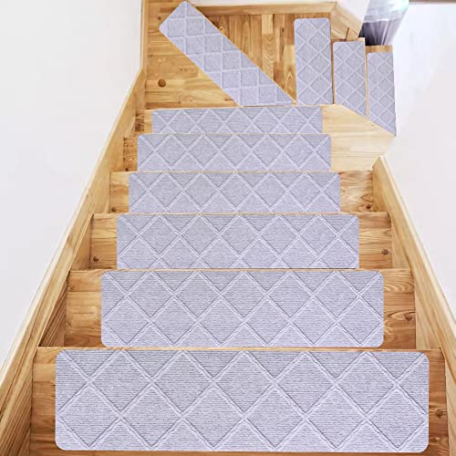 Ray-Velocity 15er Set Stufenmatten 20.3 x 76cm Treppenmatten Treppen rutschfest Selbstklebende...
