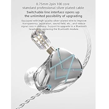 KZ ASX ヘッドセット 20 BA バス バランス イヤホン Amazon.co.jp: KZ ASX ヘッドセット 20 BA ユニット HiFi バス