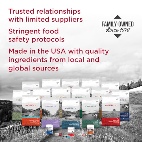 Diamond Naturals Adult Dry Dog Food Lamb Meal and Rice Formula Made with High Quality Lamb Protein, Probiotics and Essential Nutrients to Support Balanced and Overall Health 40Lb