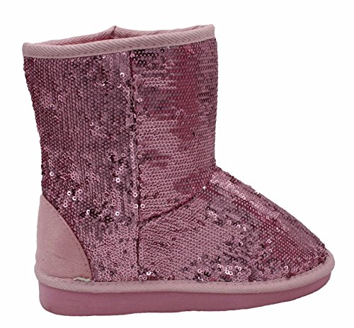 Classic Sparkles Double Shade Sequins Midnight Sequin Kids Boots2