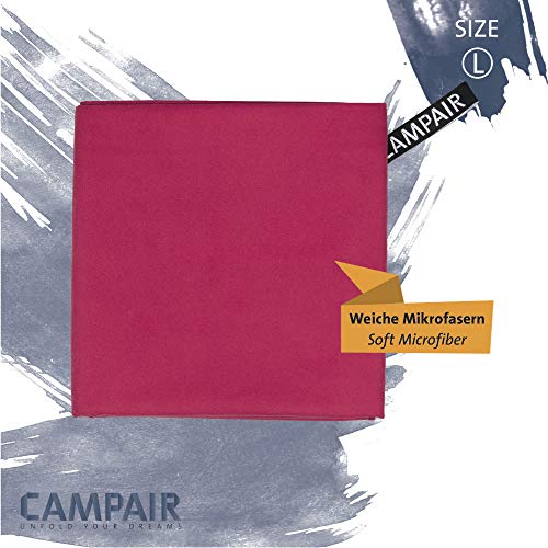 CampAir Asciugamano in Microfibra con Custodia