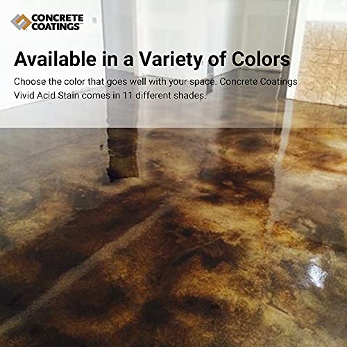 Cc Concrete Coatings CCI-CS 300 4OZ Vivid Acid Stain For Concrete Coffee 4Oz thumb #3