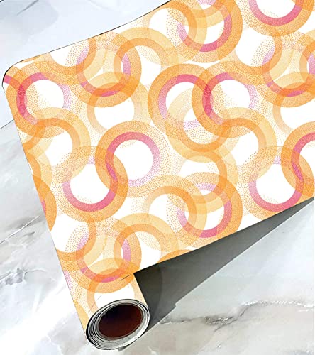 Image of CABANA HOMES Wall Stickers Botanical DIY Decal Wallpaper for Home Decor (45 x 125 cm, 1 Roll) (6 sq. ft) Decorative Self Adhesive Furniture, Table Top, Wardrobe, Resturant