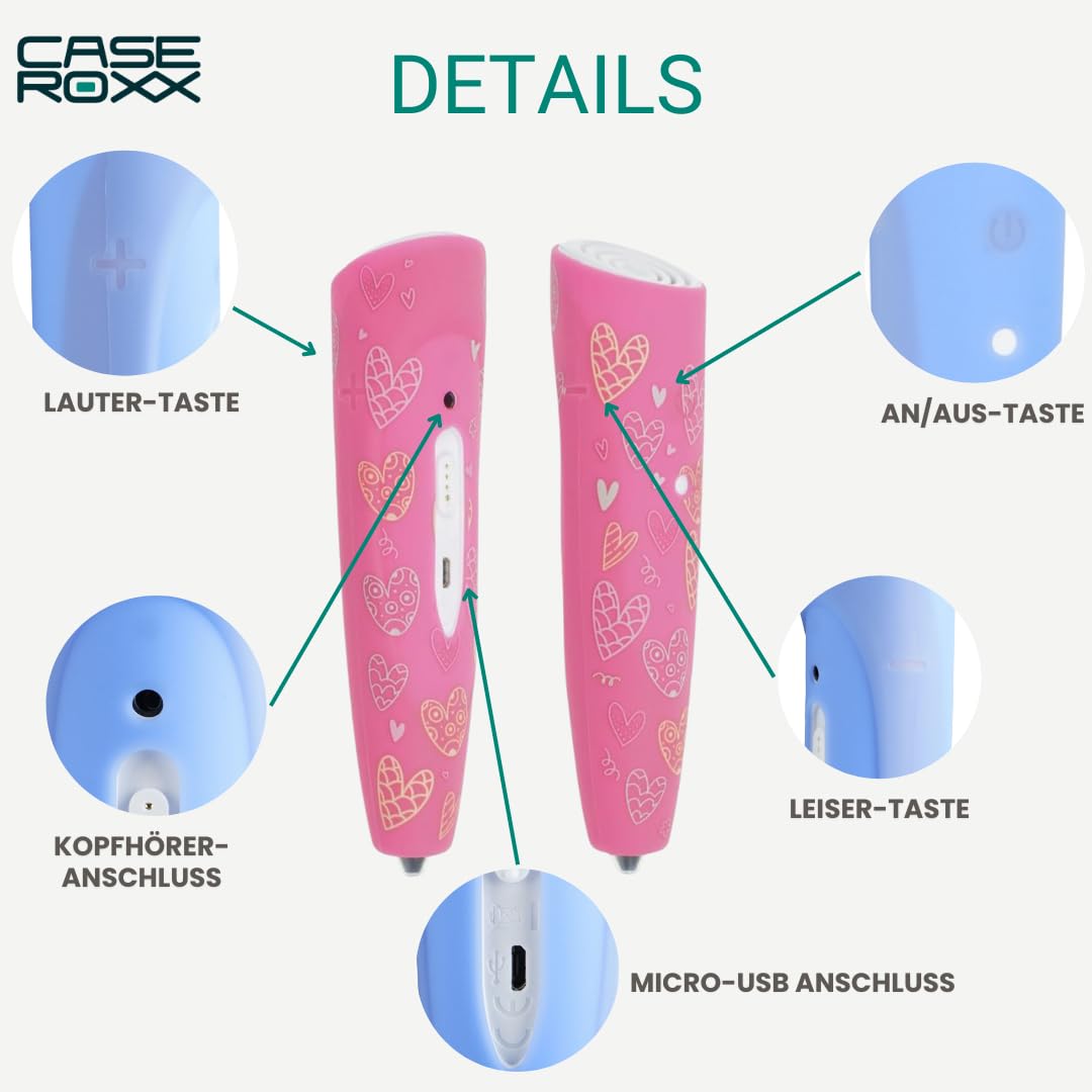 Coque Silicone Caseroxx Pour Ravensburger TipToi – Bleu, 4e Génération