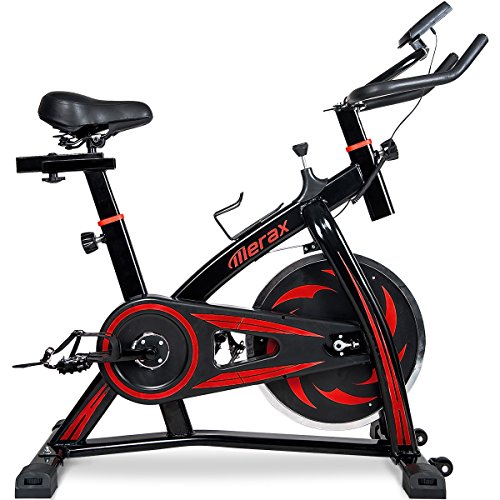 Merax Indoor Cycling Exercise Bike Cycle Trainer – Stationary Exercise Bicycle Fitness Equipment