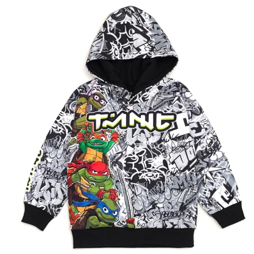 Teenage Mutant Ninja Turtles Fleece Pullover Hoodie Toddler to Big Kid Sizes (2T - 18-20)