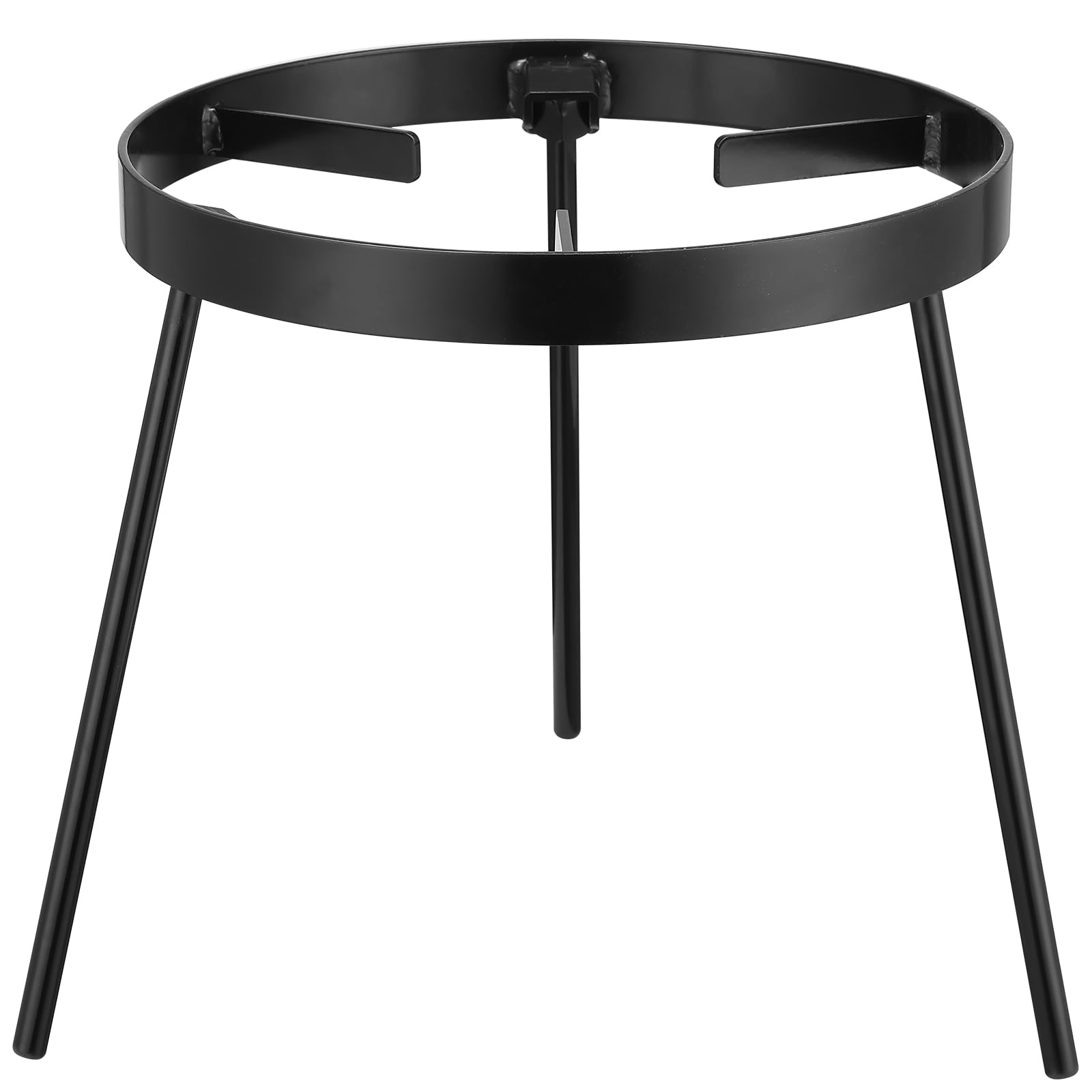 Campfire Tripod, Portable Cast Iron Campfire Cooking Tripod for Open Fire, Cooking Tripod for Campfire with Three Legs for Barbecue Hiking Party Outdoor