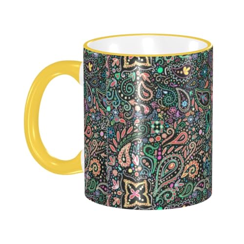 ubNCgyCY[ }OJbv R[q[Jbv Yellow  HJbv eB[Jbv ϔM}O ۉ ϗ  傫 ~NRbv 330ml G ƒp vg蕨