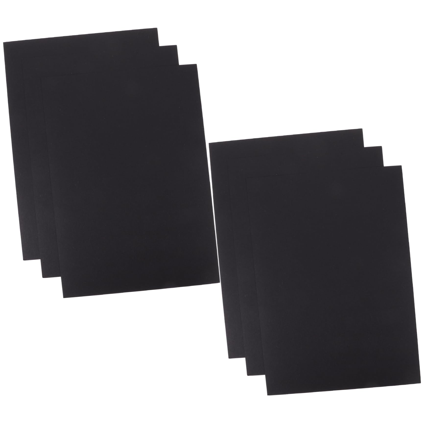 100 Stück Schwarzes Origami Kartenpapier A4 Selbstgemacht Bastelmaterialien zum Ausdrucken Leicht und Tragbar für Klassenräume und Familien