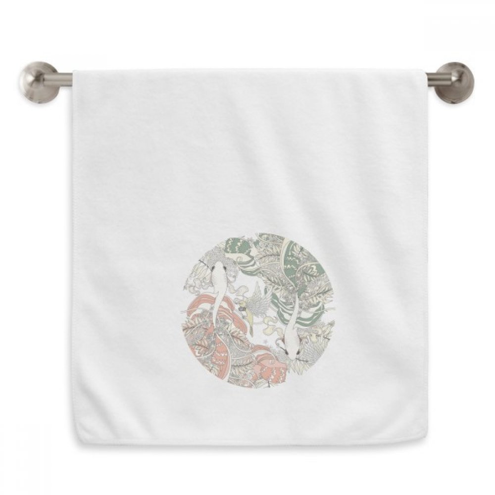 Serviette visage douce Ukiyo-E résoud le problème de friction cutanée