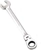 Adjustable Spanner,Wrench 1pc 11-32mm Flexible Ratchet Spanner Combination Head Wrench Adjustable Hand Tools for Car14mm