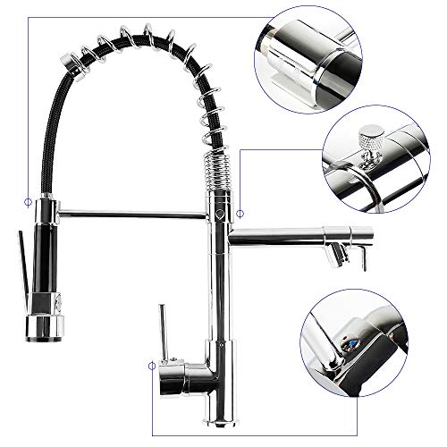 Lavello Rubinetto da Cucina con Doccetta