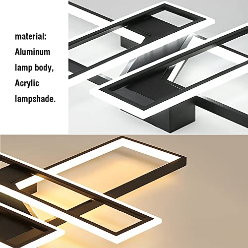 Plafonnier LED avec télécommande pour ajuster la lumière du salon