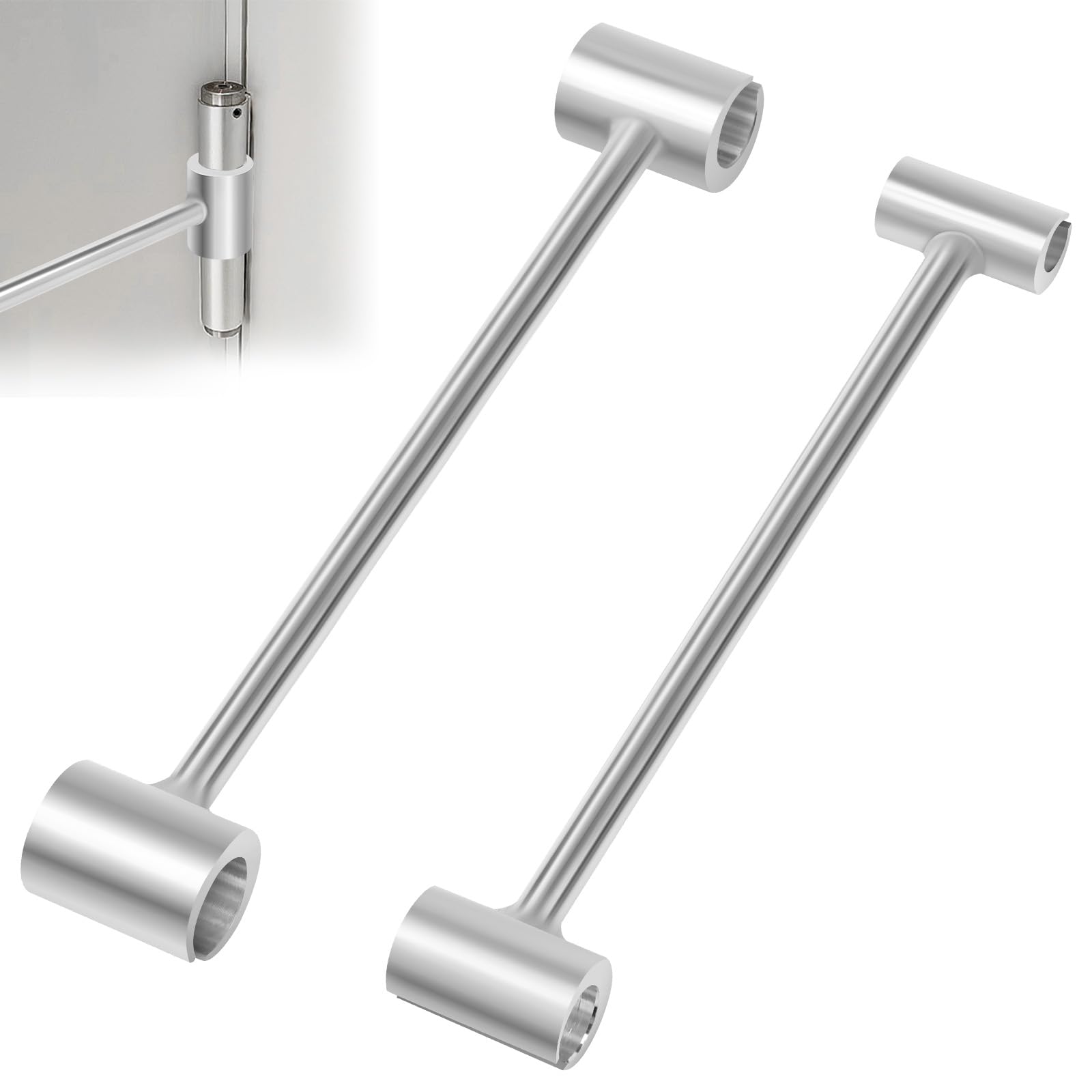 Clé de réglage de charnière de porte 14-17mm et 23-25mm pour l'alignement des fentes de portes