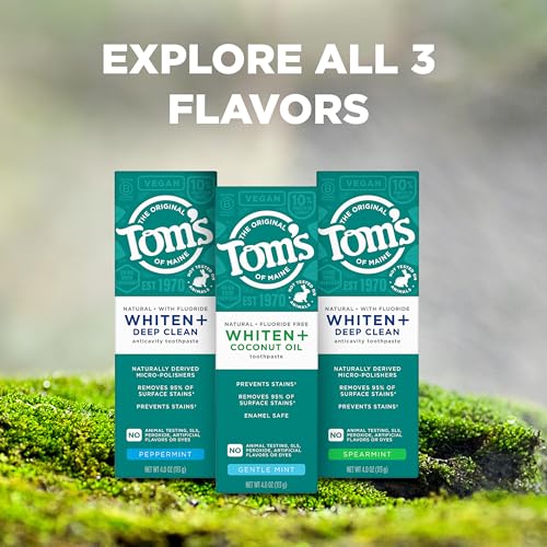 Tom's of Maine Whiten Plus Deep Clean Whitening Toothpaste の商品画像 6