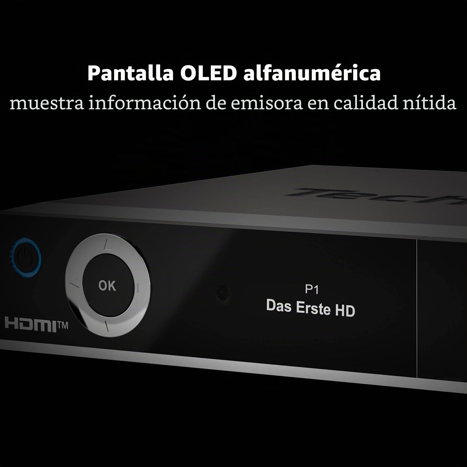 TechniSat Digit ISIO S4 - Receptor satélite Twin con Pantalla alfanumérica (HDTV Twin-Tuner, DVB-S2, función de grabación PVR vía USB o en Red, HbbTV, Ci+, HDMI) Negro